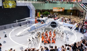 Pameran Star Wars di Bandara Changi