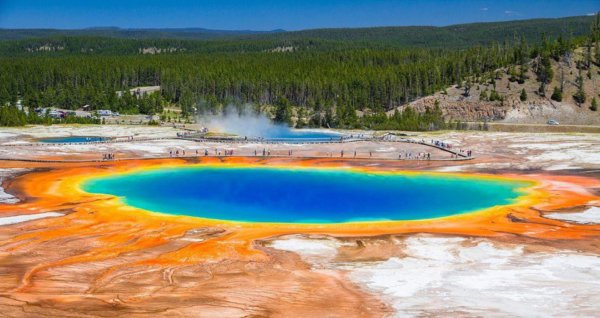 Grand Prismatic Spring, AS