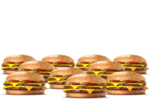 Paket Delivery Deal 4 Burger King
